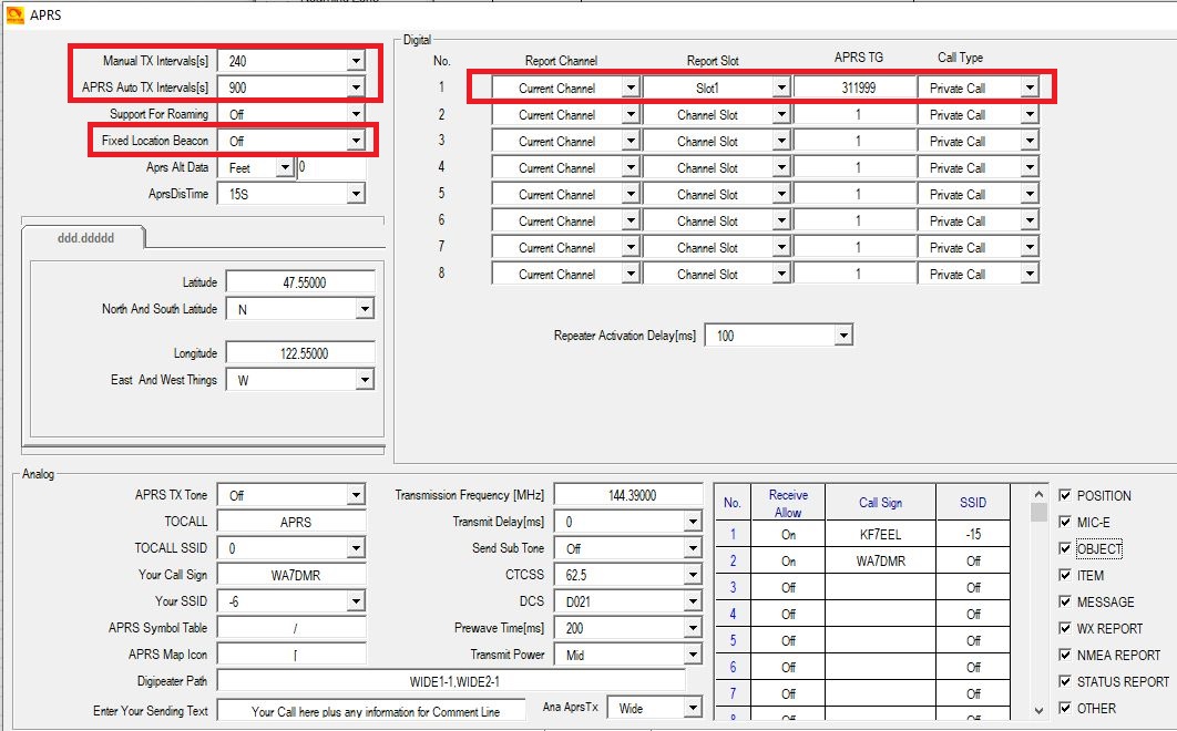 APRS-D – Digital Gateway (draft) – PNWDigital – WA7DMR