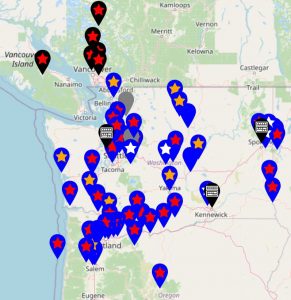 Repeater Map – Handy for Users – PNWDigital – WA7DMR